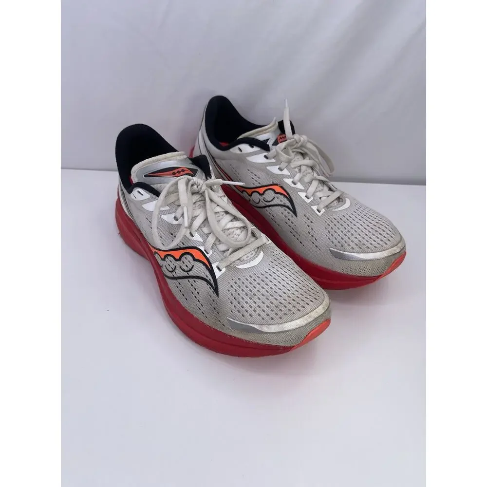 Saucony Endorphin Speed 3 Mens Running Shoes Gray Red PWRRUN PB